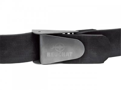 Beuchat Rubber Belt Inox Buckle
