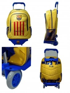 Sac a dos avec roulet FC BARCELONA