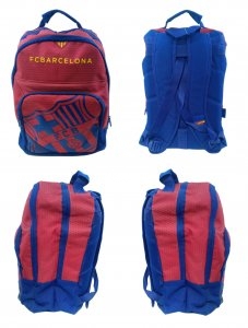 F.C. Sac à dos Barcelona Type de Casual, Couleur Bleu et Grenat